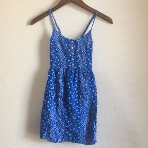 Blue Floral A&F Summer Dress (xs)